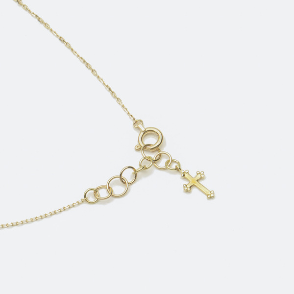 Lucky letter charm necklace 詳細画像
