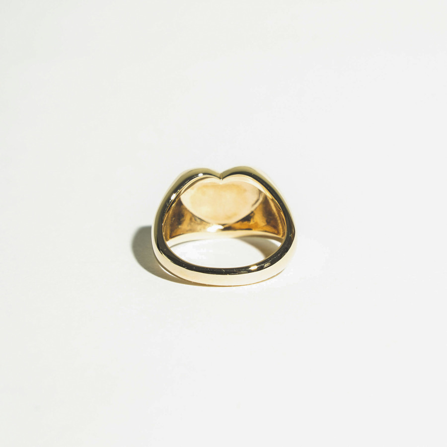 Heart ring(K10) 詳細画像 Gold 2