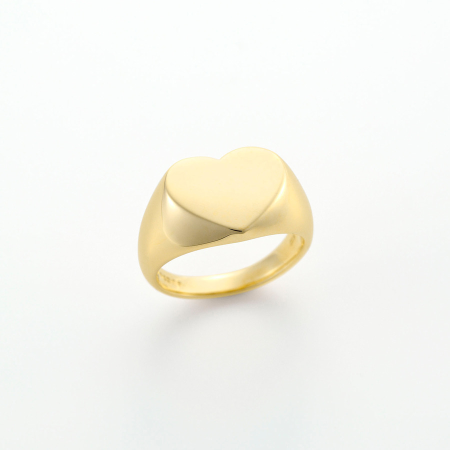 Heart ring(K10) 詳細画像 Gold 1