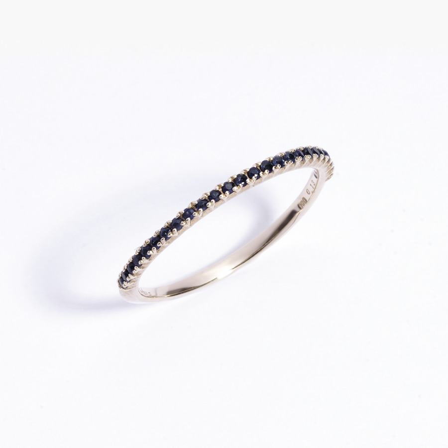 Tiny ring(Sapphire) 詳細画像 Gold 1