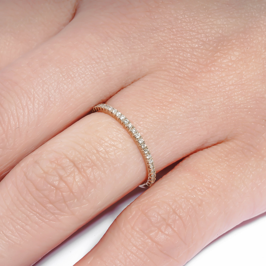 Tiny ring(Diamond) 詳細画像 Gold 5