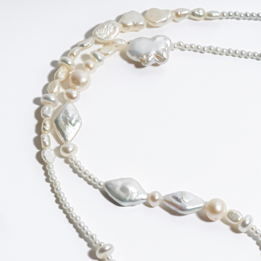 Pearl family necklace 詳細画像 Gold 2