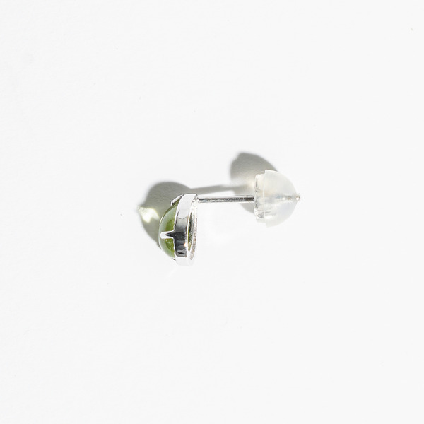 Fancy drop earring (Peridot) 詳細画像