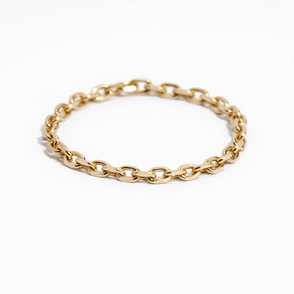 Chain ring(Yellow gold) 詳細画像