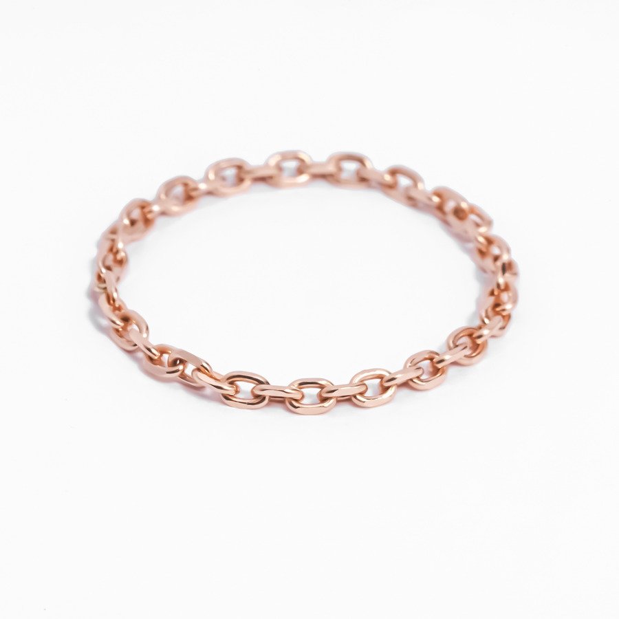 Chain ring(Pink gold) 詳細画像 Pink　Gold 1