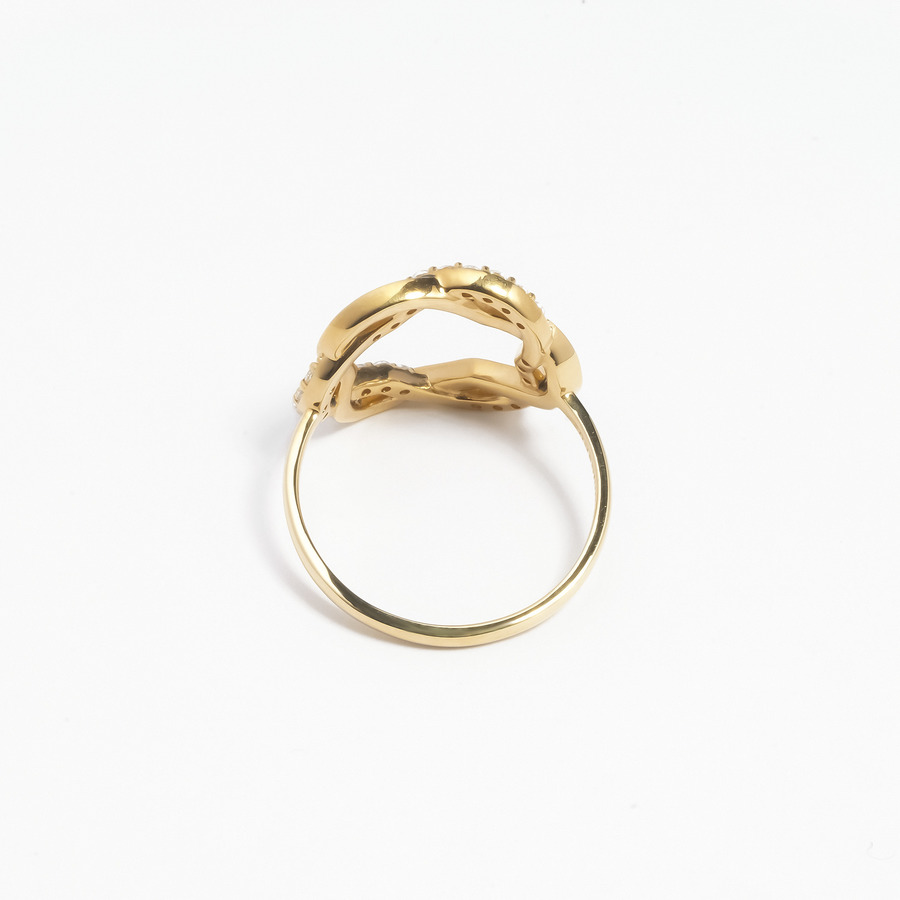 TSUMUGU ring (CZ) 詳細画像 Gold 5