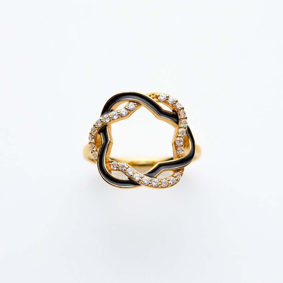 TSUMUGU ring (CZ) 詳細画像 Gold 1