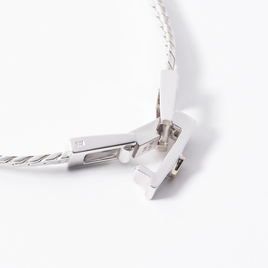 Heart chain bracelet (Herringbone) 詳細画像 Silver 3