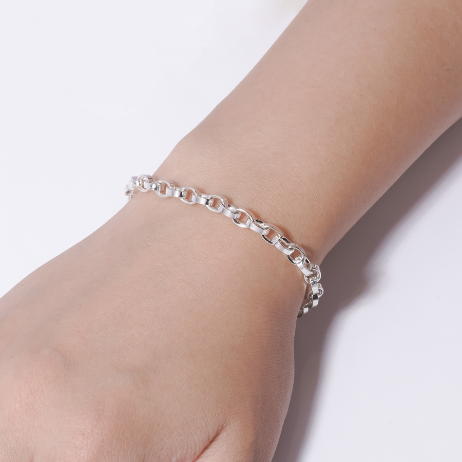 Heart chain bracelet (Ringchain) 詳細画像 Silver 5